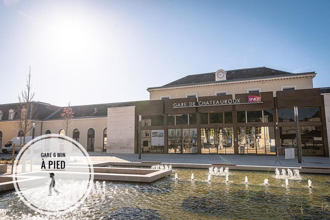 Le Vintage- Gare/Centre, Tout Equipe, Refait A Neuf, Climatisation Châteauroux Exteriör bild